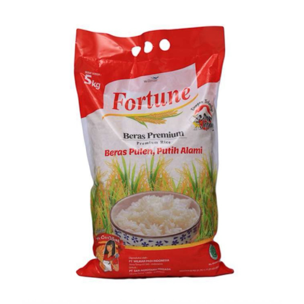 Jual beras 5kg Fortune (Beras 5 kg) | Shopee Indonesia