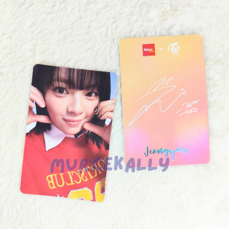 twice richeese トレカ twice richeese トレカ TWICE RICHEESE FACTORY インドネシア