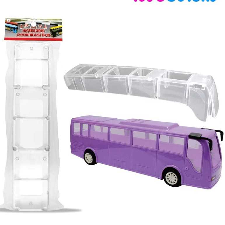 Jual Kaca transparan bus miniatur telolet Basuri RKC | Shopee Indonesia