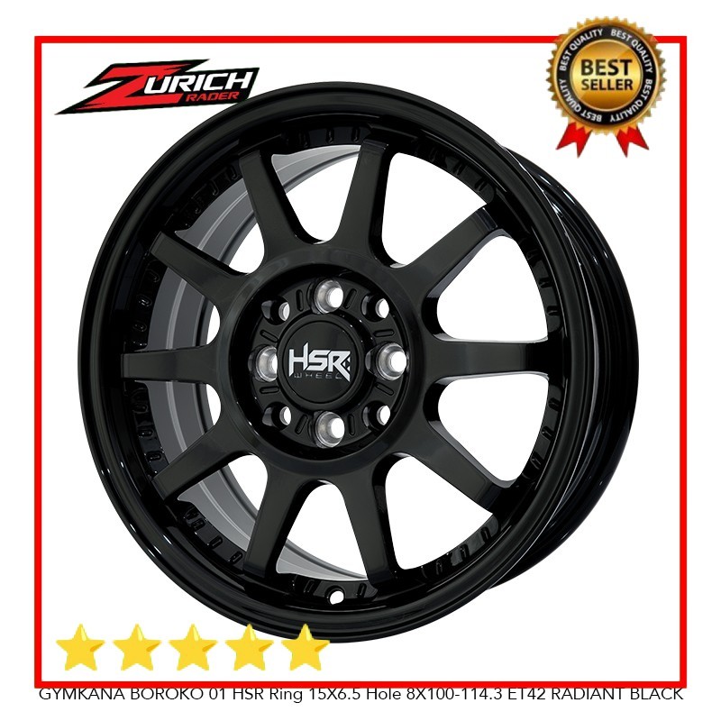 Jual Pelek Racing Ring 15 Hsr Gymkana Velg Mobil R15 Yaris Datsun Cross ...