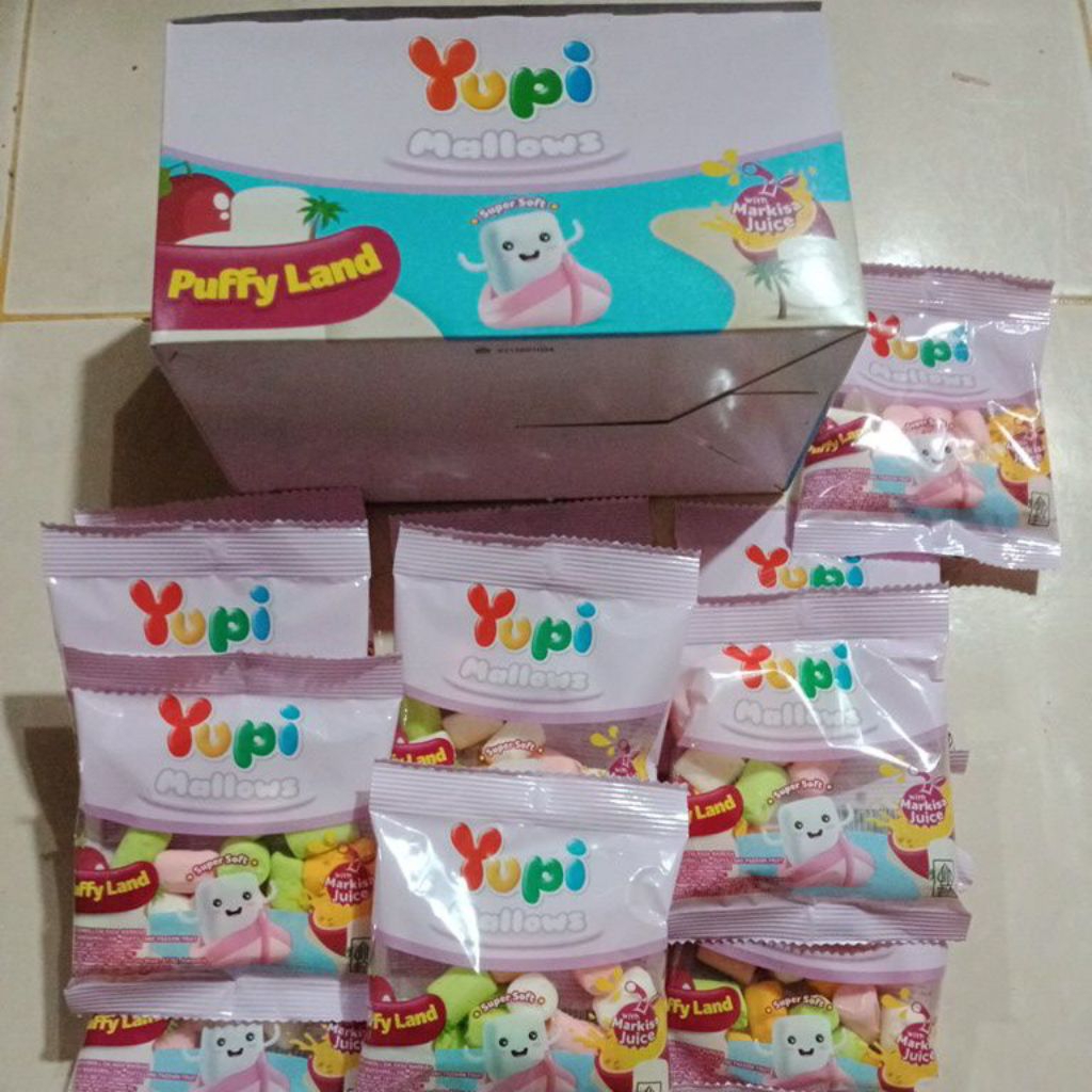 Jual Yupi Mallows Box isi 12 pcs | Shopee Indonesia
