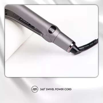 MEGUMI MGNT 7725X Nano Titanium 2in1– Ionic And Curly Hair Straigthtener Salon Professional