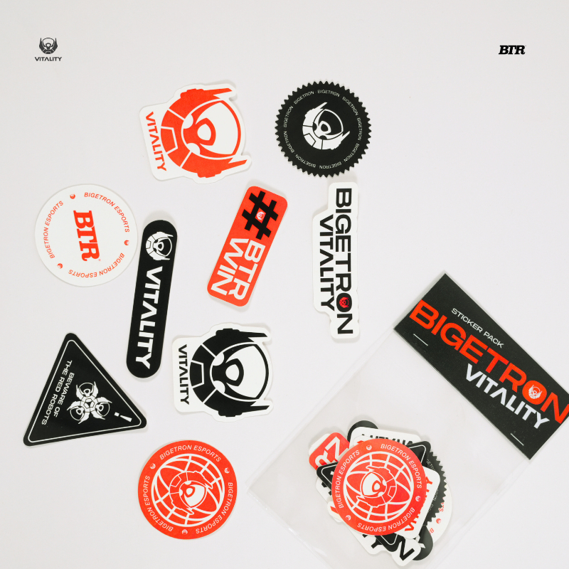 Jual BTR ICONIA Team Sticker Pack 2025 | Shopee Indonesia