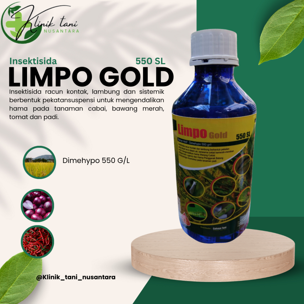 Jual Limpo gold 550SL/1liter/ dimehypo / | Shopee Indonesia