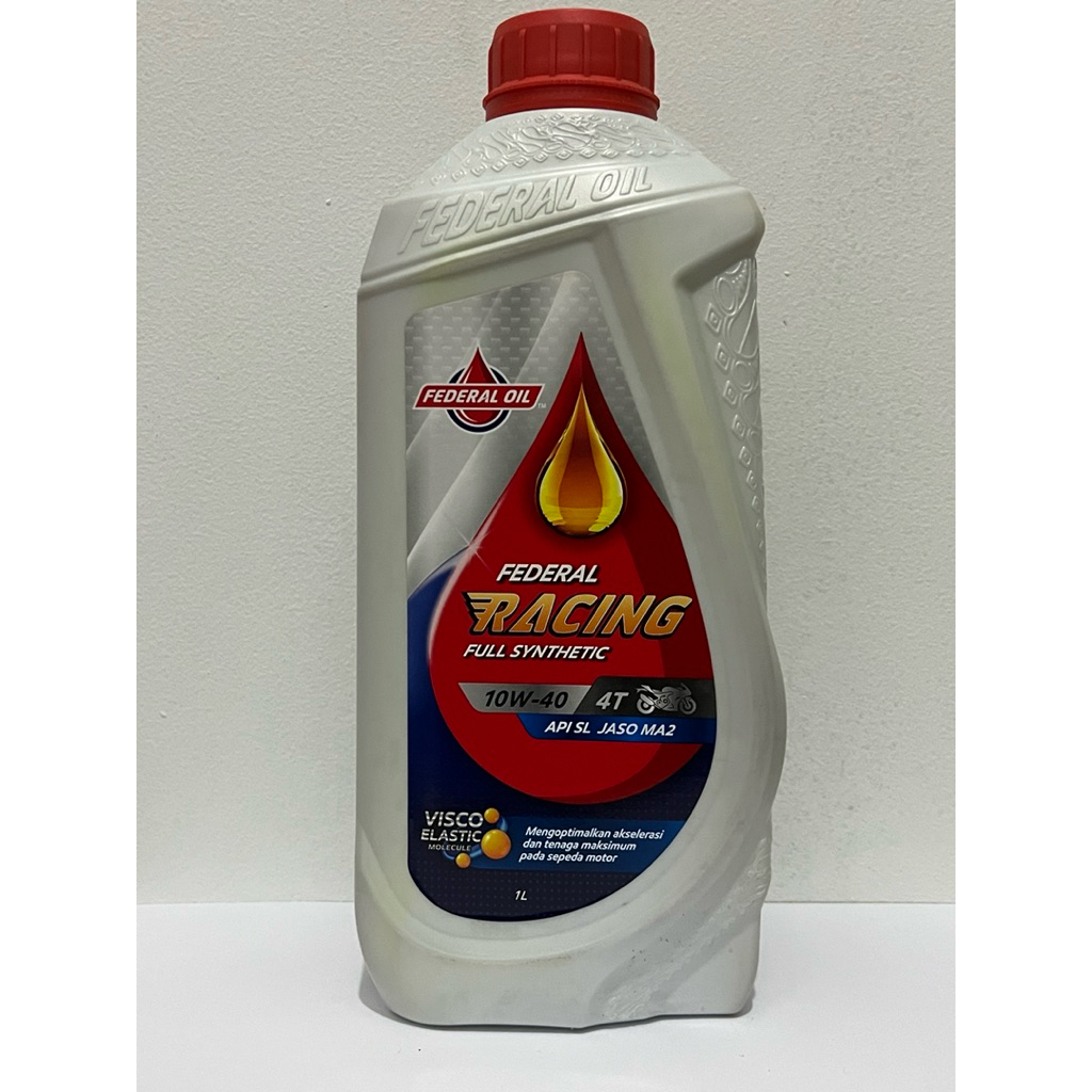 Jual Oli FEDERAL RACING 1 Liter SAE 10W-40 | Shopee Indonesia