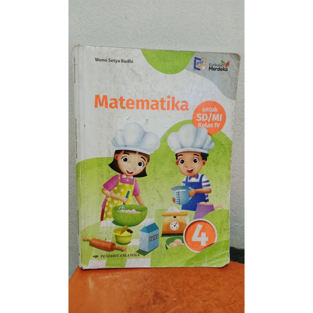 Jual Buku Matematika SD/MI Kelas 4 Kurikulum Merdeka | Shopee Indonesia
