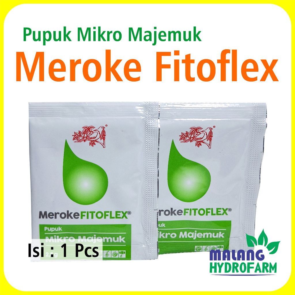 Jual Meroke Fitoflex 2,5 gram pembuahan mikro majemuk serbuk nutrisi ...