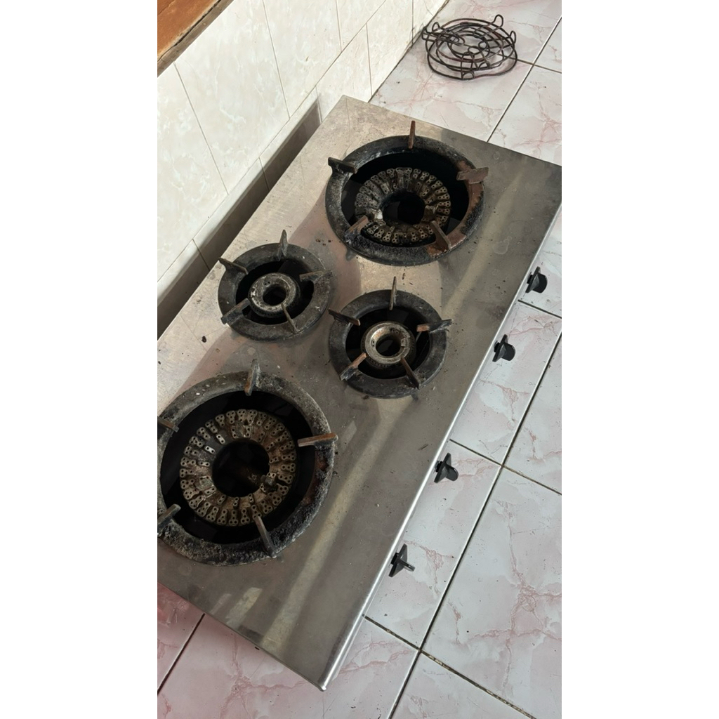 Jual Rinnai Kompor Gas 4 Tungku RI 4 RSPN /RI-4RSPN RI4RSP RI4RSPN/Api ...