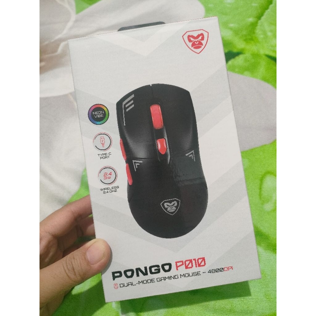 Jual Mouse Wireless Pongo P010 (NEW) | Shopee Indonesia