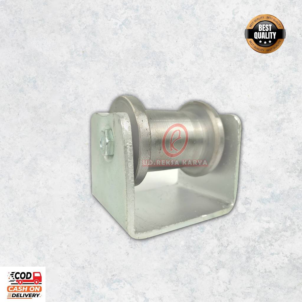 Jual (Promo) RODA UNP SUPER | Roda Pagar UNP Besi Super Jalur Rel 5cm ...