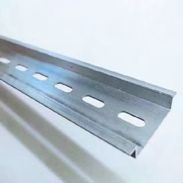 Jual din rail din rel rel mcb rell mcb dudukan mcb alumunium | Shopee ...