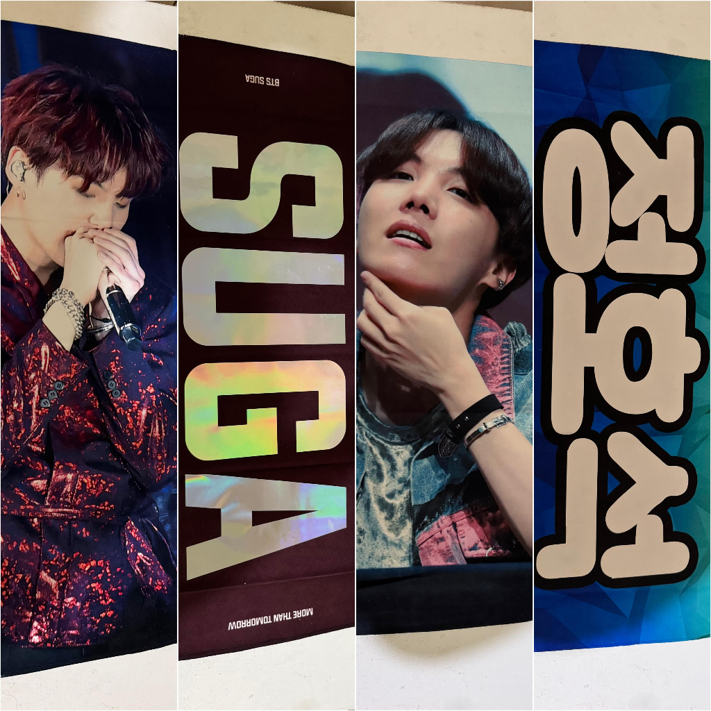 Jual PRELOVED SLOGAN CHEERING KIT BTS 100% MADE BY KOREAN FANSITES ...