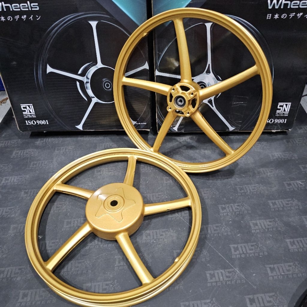 Jual Velg CNC Enkei 522 Sp522 Yamaha Mio sporty Soul M3 Xeon Gt125 MioJ ...