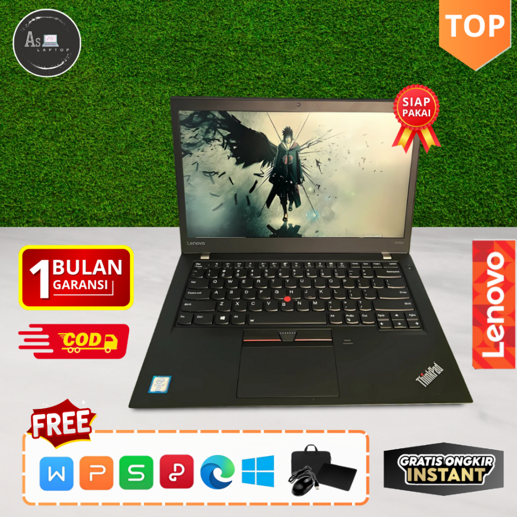 Jual Laptop Lenovo Thinkpad T470 T470S Core i5 i7 Gen Layar 14