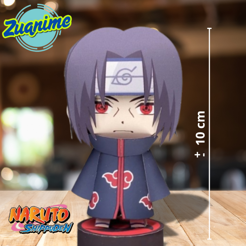 Jual Papercraft Uchiha ITACHI , 3D modeling Paper Craft Anime Nauto ...
