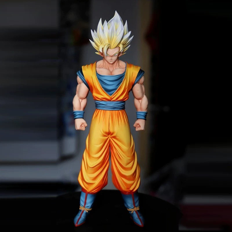 Jual [ Ready ] Statue Dragon Ball [ HY Studio ] Goku Super Saiya ...