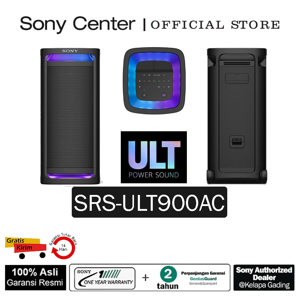 Jual SONY CENTER Speaker Sony ULT TOWER 9AC Seri ULT POWER SOUND ...