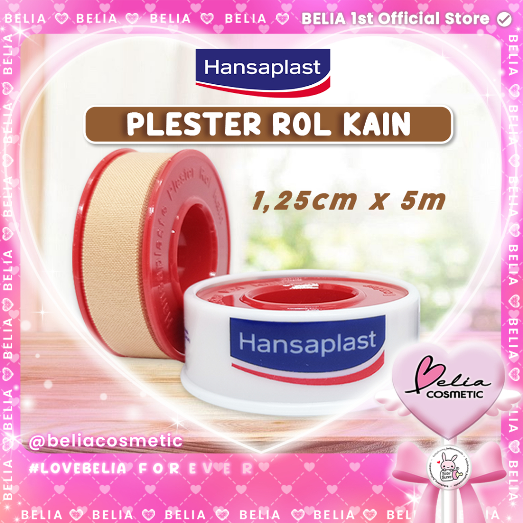 Jual BELIA Hansaplast Rol Kain Serbaguna 1,25cmx5m 500cm Roll Perban ...