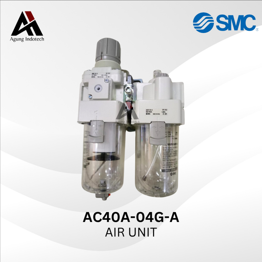Jual AIR UNIT PNEUMATIC SMC AC40A-04G-A | Shopee Indonesia