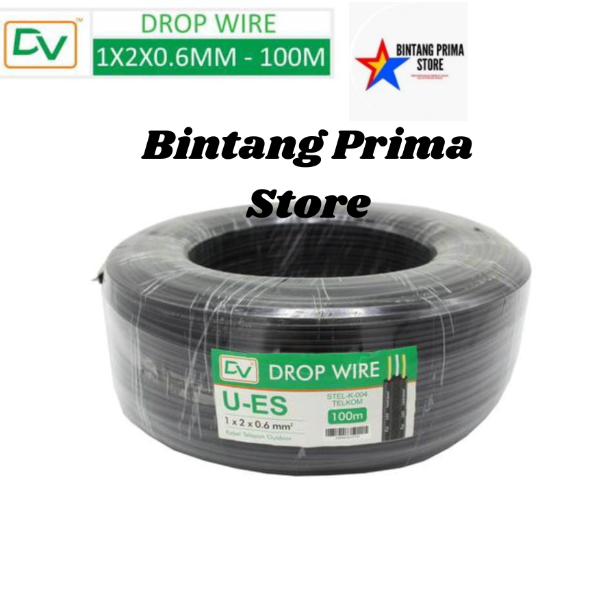 Jual Kabel Telepon DROP WIRE 1x2x0.6mm / Kabel Telekomunikasi Outdoor U ...