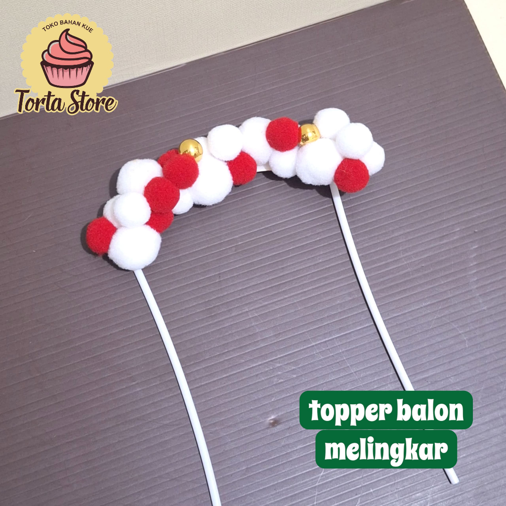Jual Topper Kemerdekaan, Topper Bendera, Dekorasi Kue Tema Kemerdekaan ...