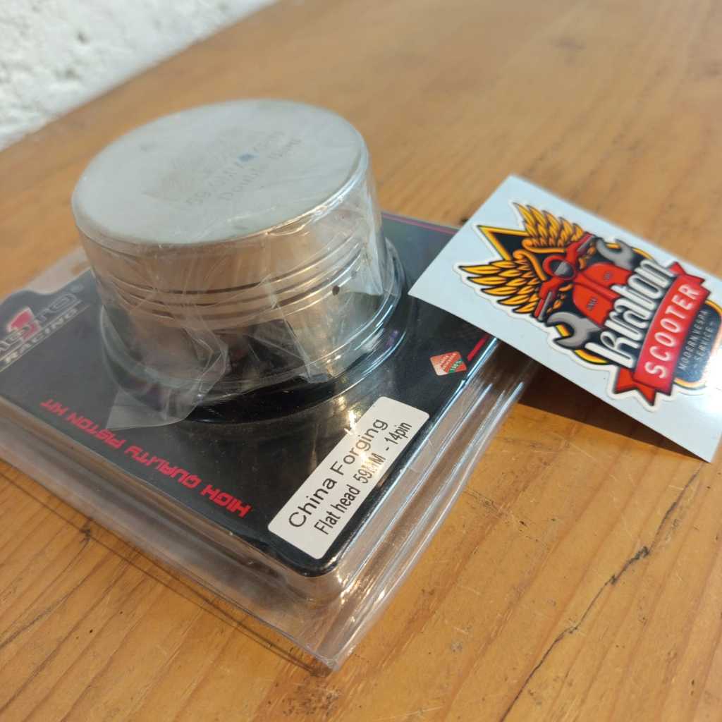 Jual SEHER KIT MOTO1 VESPA MATIC VESPA FLAT HEAD 59mm | Shopee Indonesia