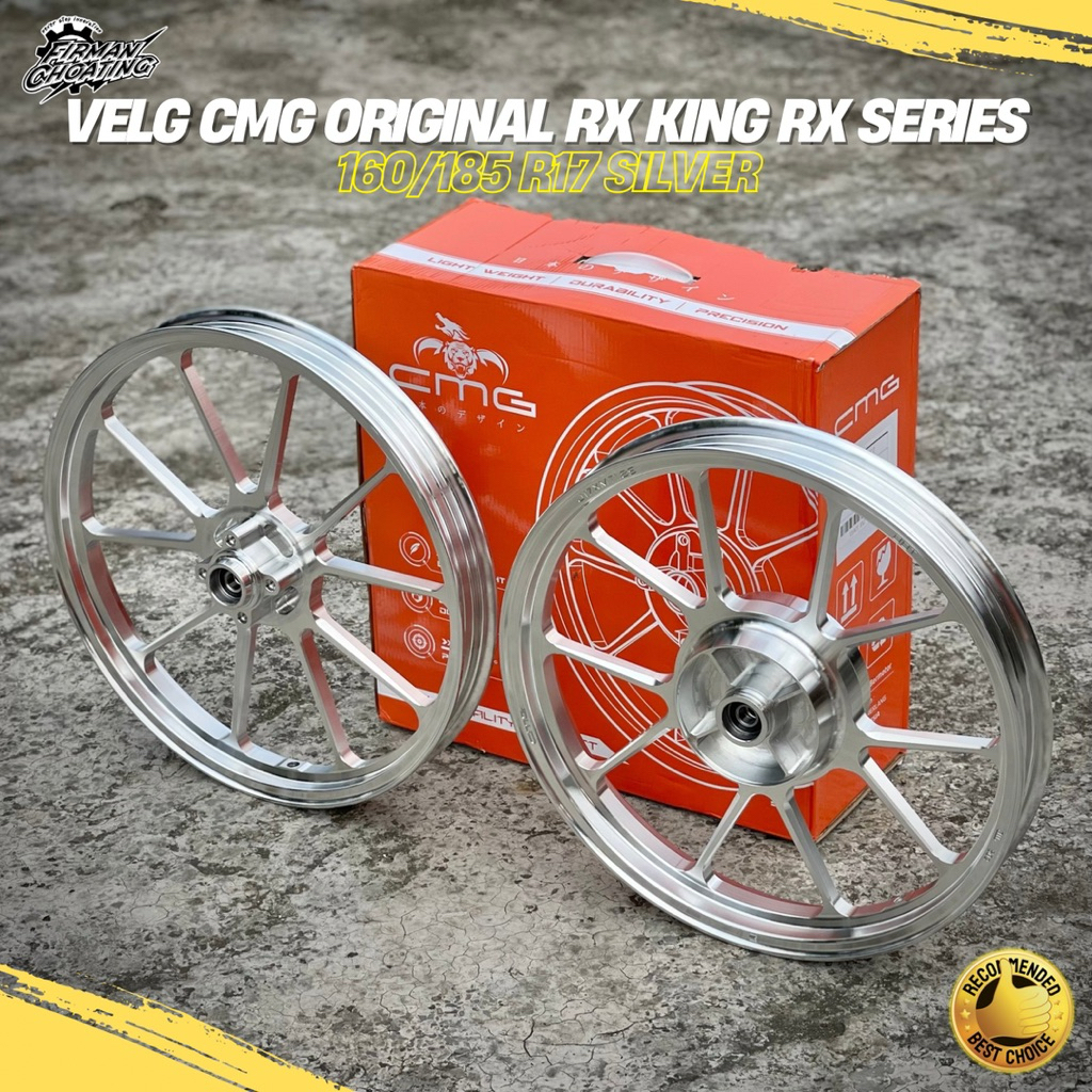 Jual VELK VELG CMG RX KING RXS RXK RXZ RX SERIES R17 160/185 SILVER ...