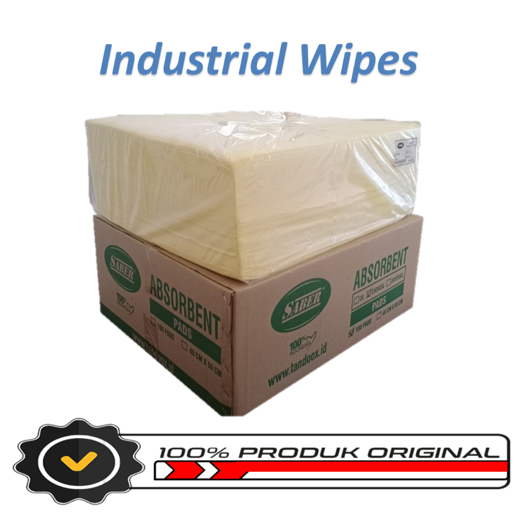 Jual Chemical Absorbent Pad SABER Tisu Lap Penyerap Tumpahan Chemical ...