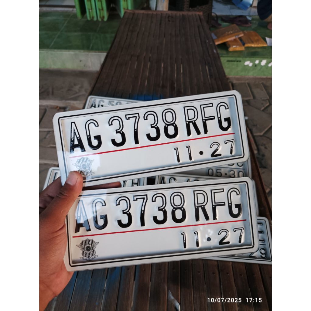Jual PLAT NOMOR MOTOR AKRILIK TEBAL BERKUALITAS HARGA MURAH | Shopee ...