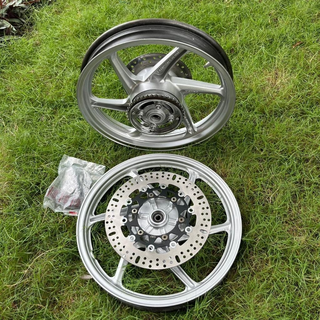 Jual Velg PnP NINJA RR R SS Uk 250-185/17 Lengkap Tinggal Pasang Velg ...
