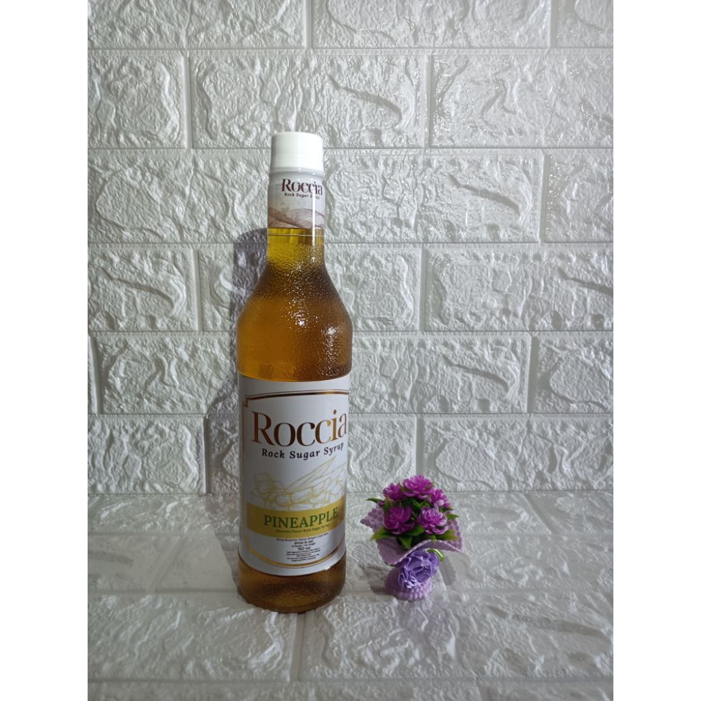 Jual Minuman sirup ROCCIA rock syrup sugar Pineapple 760ml | Shopee ...