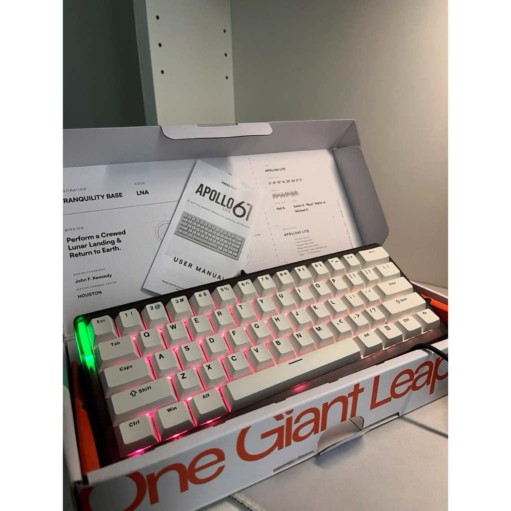 Jual Keyboard Apollo 61 lite tactile second | Shopee Indonesia