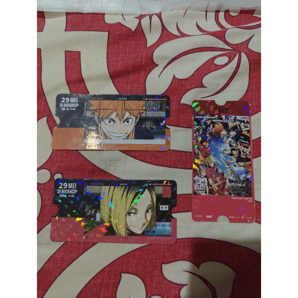 Jual Haikyuu!! The Dumpster Battle x CGV Official Collectible Ticket ...