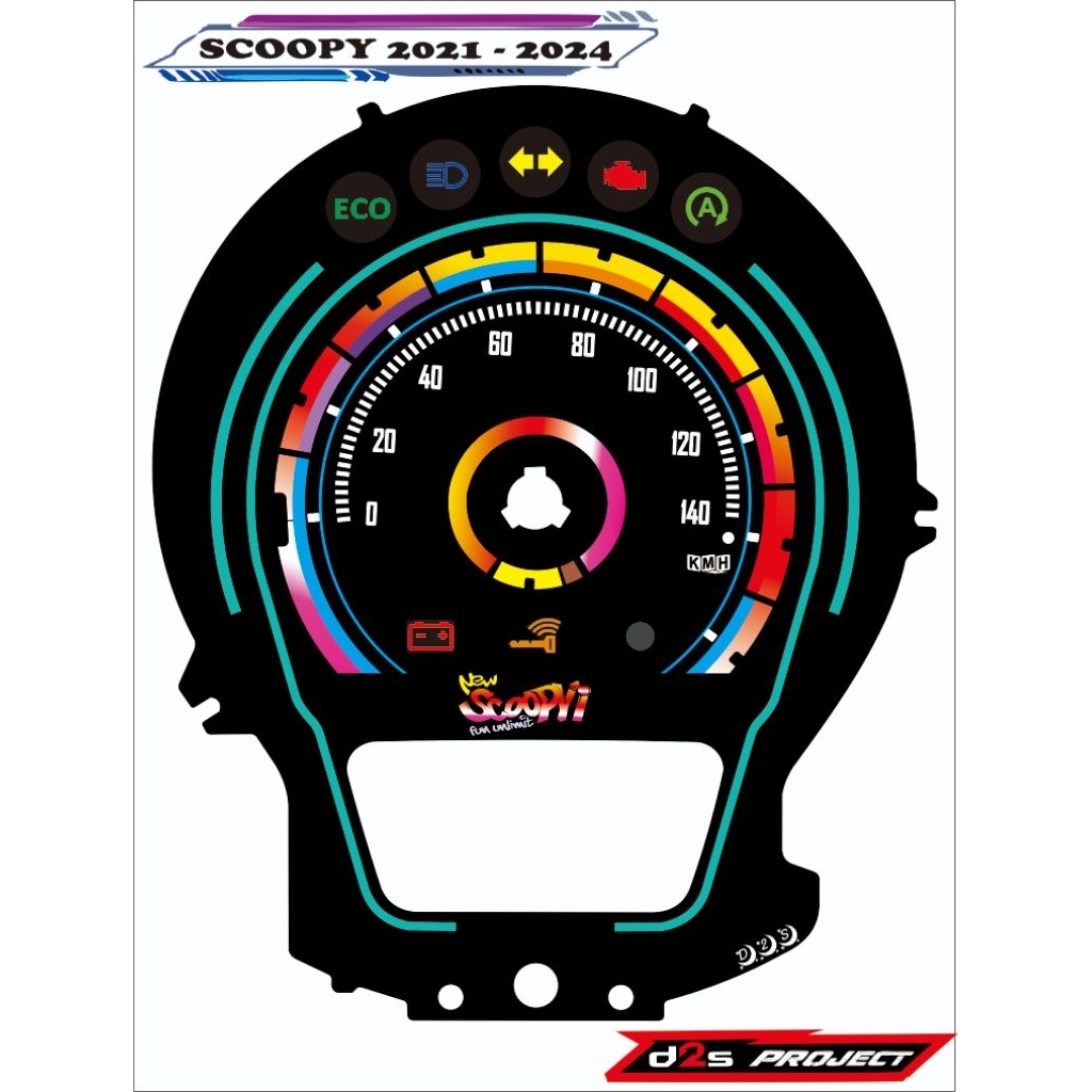 Jual Panel Speedometer HONDA New SCOOPY 2021 UP | Shopee Indonesia