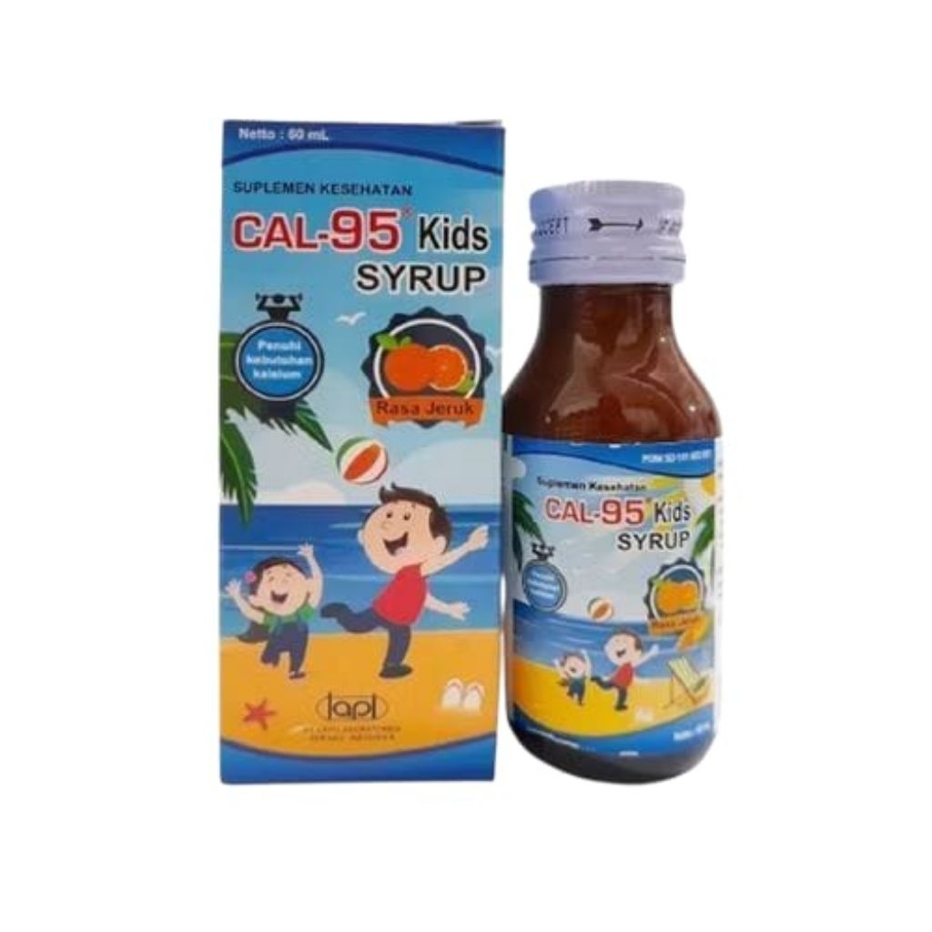 Jual cal 95 kid syrup 60ml | Shopee Indonesia