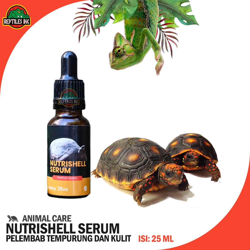 Jual Nutrishell Serum Suplemen untuk Cangkang Kura Kura Sulcata ...