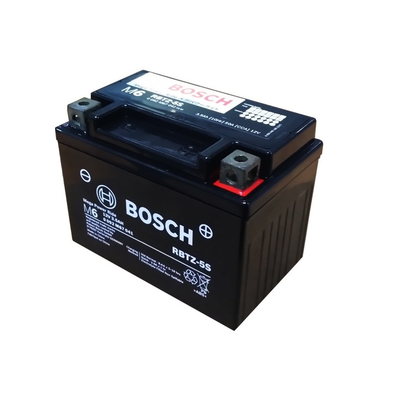 Bosch Aki Kering Motor Yamaha Vixion - Maintenance Free - RBTZ-5S