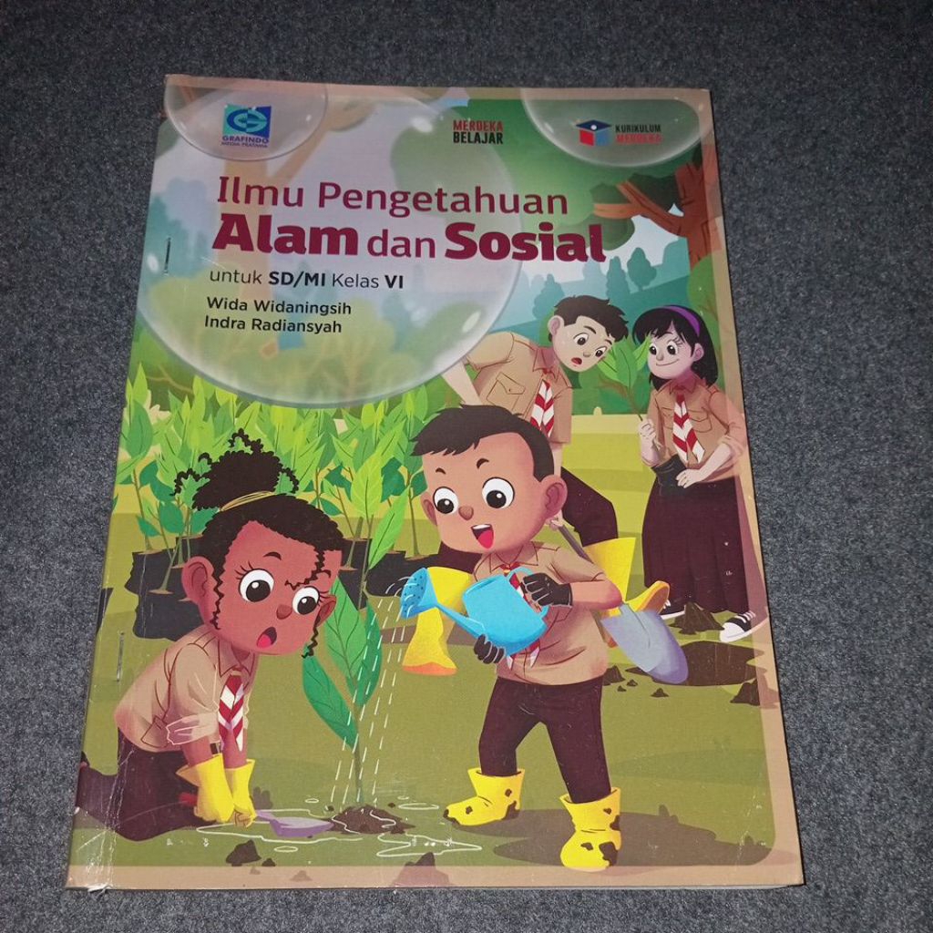 Jual BUKU ILMU PENGETAHUAN ALAM DAN SOSIAL SD KELAS VI 6 KURIKULUM ...