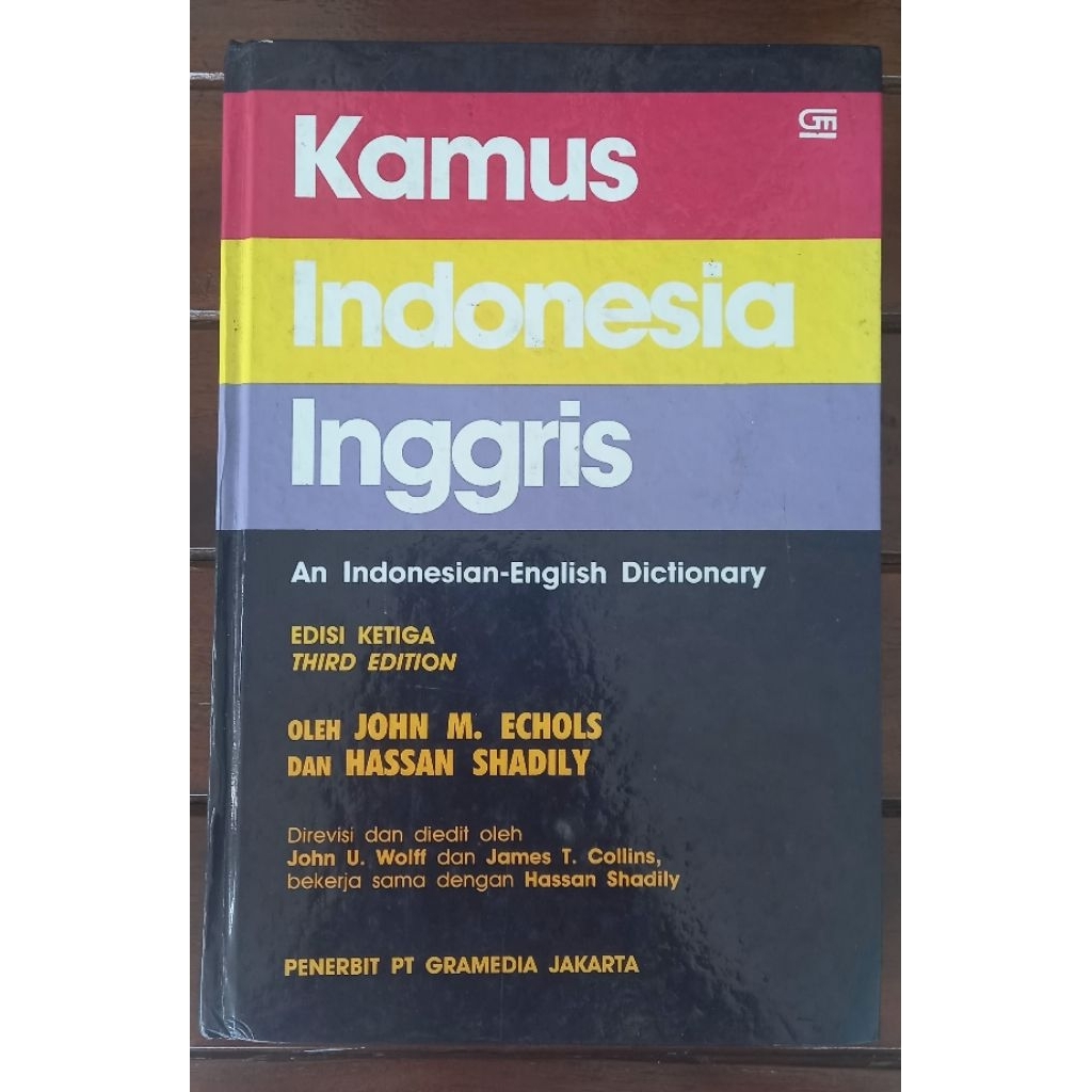 Jual KAMUS INDONESIA - INGGRIS LENGKAP OLEH JOHN M. ECHOLS & HASSAN ...