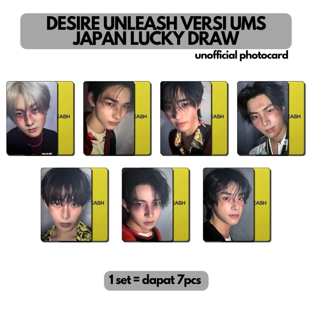 Jual [UNOFFICAL SET] ENHYPEN DESIRE UNLEASH PHOTOCARD | Shopee