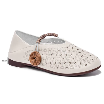 Flat Shoes Wanita Rajut Premium Sepatu Cewek Nyaman Seharian Anti Gerah Model Korea SK 068