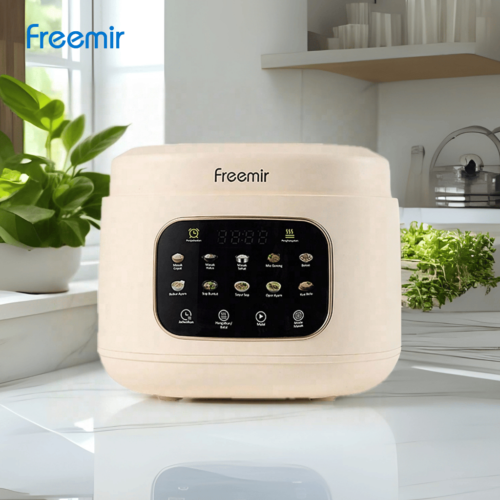 Jual [OFFICIAL] freemir Rice Cooker Low Sugar Ceramic Digital Rendah ...