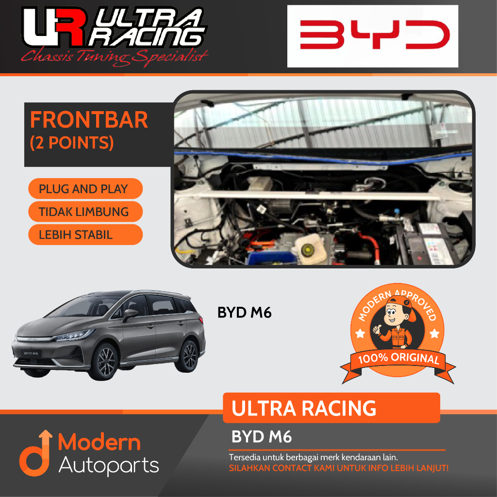 Jual Stabilizer Ultra Racing BYD M6 Plug n Play | Shopee Indonesia