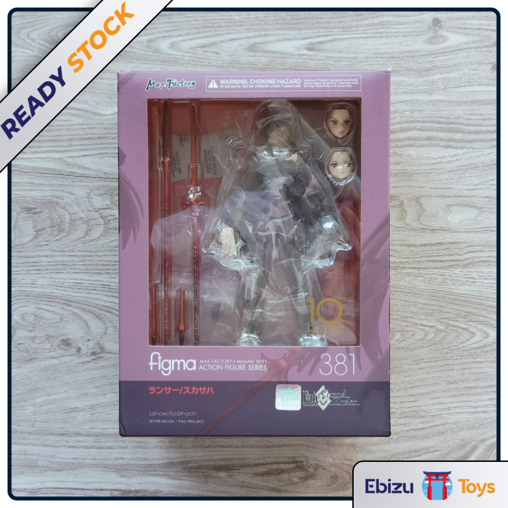 Jual [ORIGINAL] Figma 381 Lancer Scathach Scathatch FGO Fate Grand ...