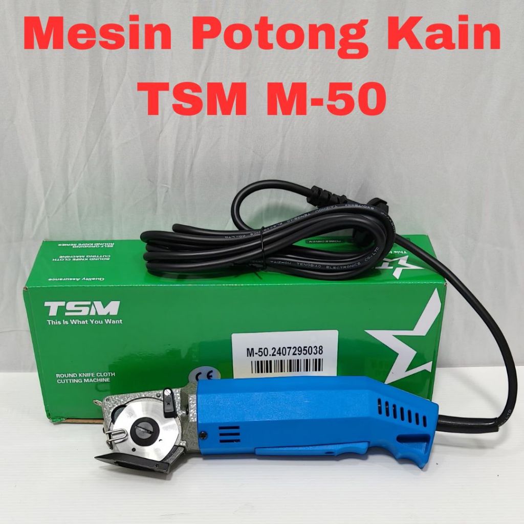 Jual Mesin Potong Kain Portable Bulat TSM M-50 | Shopee Indonesia