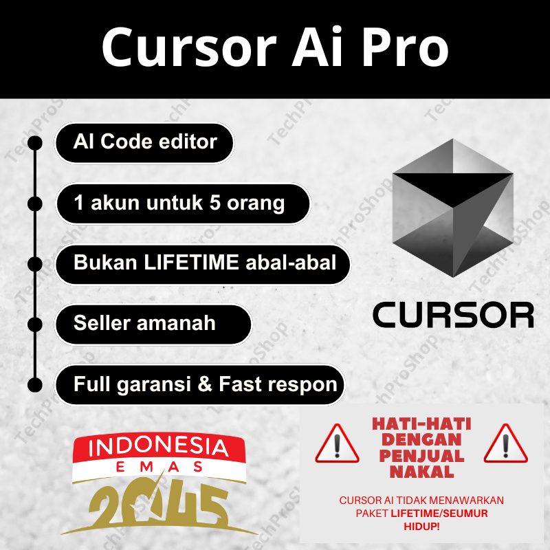 Jual Cursor pro | ai code editor | Shopee Indonesia