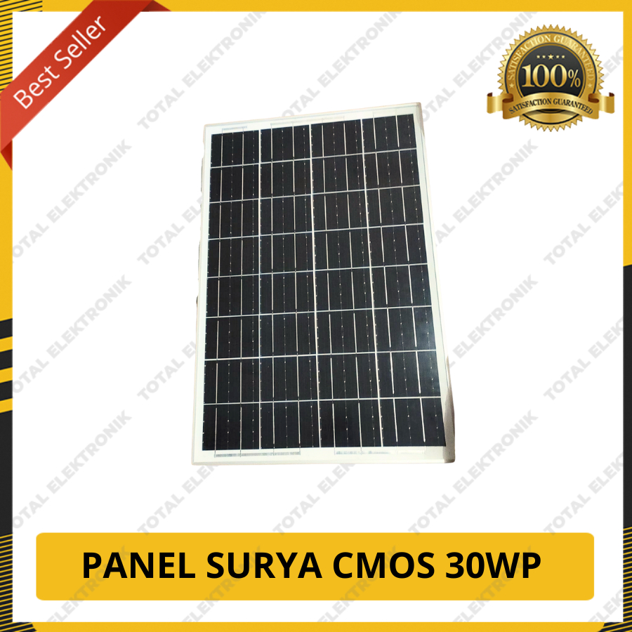 Jual PANEL SURYA CMOS 30WP 18V | Shopee Indonesia