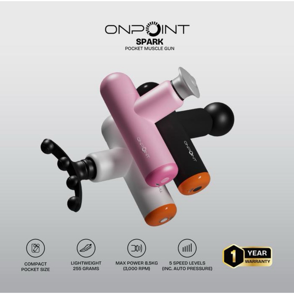 Jual ONPOINT SPARK Pocket Muscle Gun Alat Pijit Recovery Run Olahraga ...