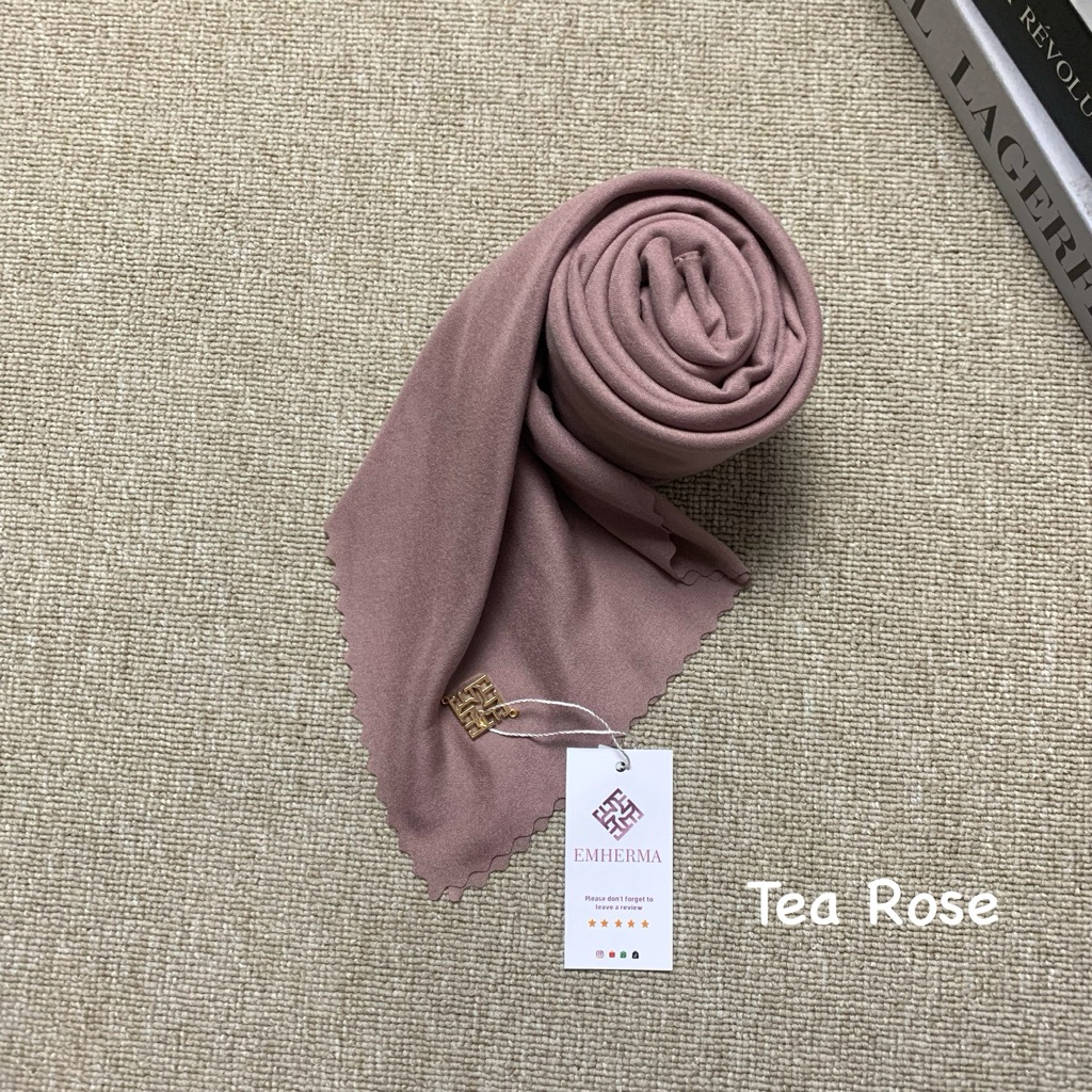 Emhermahijab HARA Voal Premium Square Plain (Basic Kerudung Voal Premium Segi Empat Lasercut