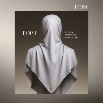 TS Luxury Hijab Voal Scarf By Tex Saverio Laser Cut Kerudung Segi Empat Premium Limited Edition